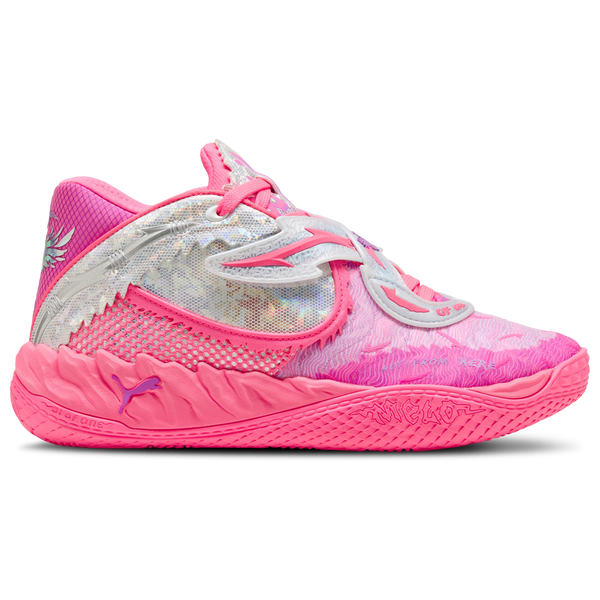 PUMA MB.05 World Tour - Men's - Pure Magenta/Sun Struck