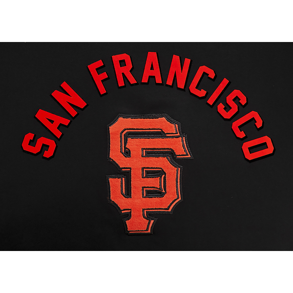 Pro Standard GIANTS CLASSIC BRISTLE SJ TEE - Men's - Black - Image 5