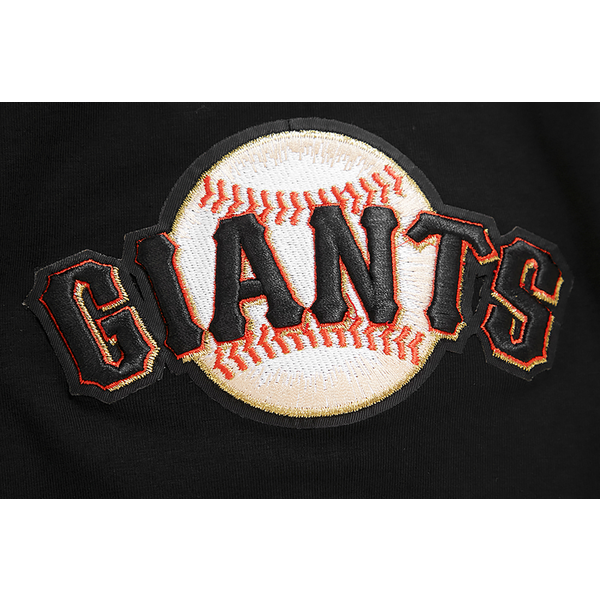 Pro Standard GIANTS CLASSIC BRISTLE SJ TEE - Men's - Black - Image 6