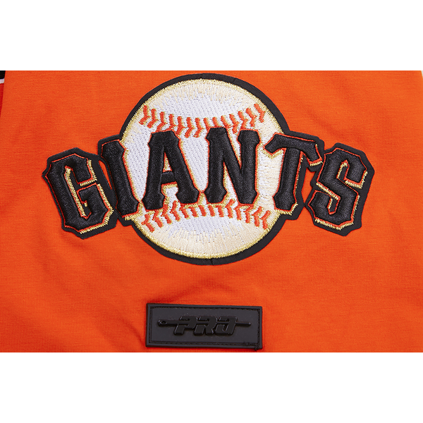 Pro Standard GIANTS CLASSIC BRISTLE SJ TEE - Men's - Orange - Image 6