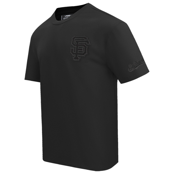 Pro Standard GIANTS NEUTRAL CJ DROP SHOULDER TEE - Men's - Black - Image 3