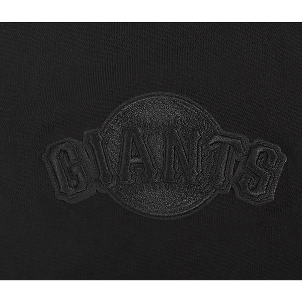 Pro Standard GIANTS NEUTRAL CJ DROP SHOULDER TEE - Men's - Black - Image 6