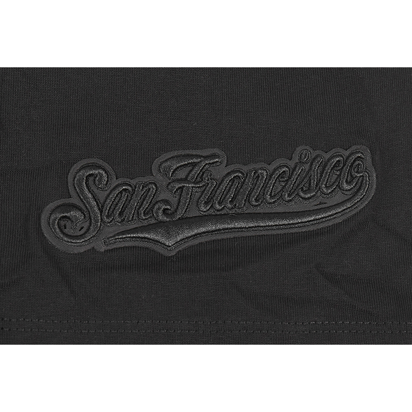 Pro Standard GIANTS NEUTRAL CJ DROP SHOULDER TEE - Men's - Black - Image 7