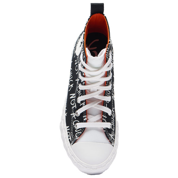 Converse CTAS Hi UNT1T!3D OG - Boys' Preschool - Black/White - Image 4