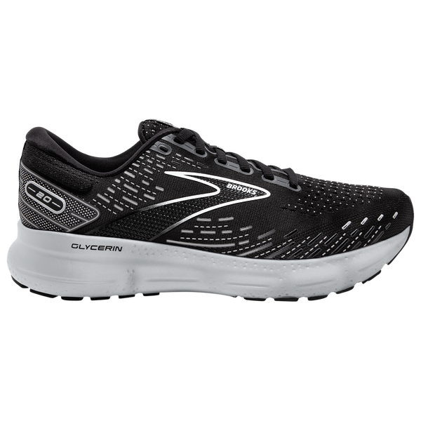 Brooks Glycerin 20 - Men's - Black/White/Alloy