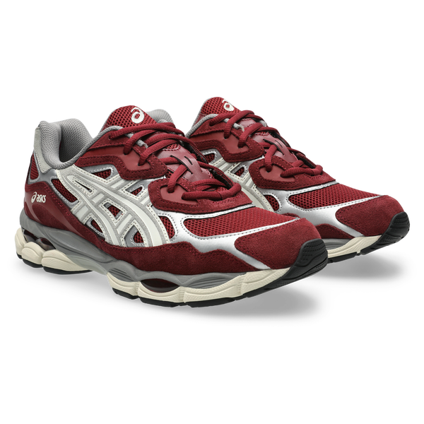 ASICS® GEL-NYC - Men's - Burgundy/Grey - Image 6