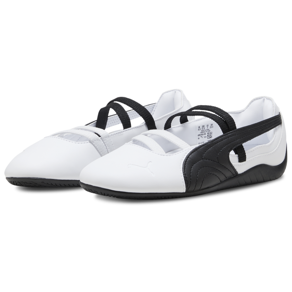PUMA Speedcat Ballet Leather - Women's - Puma White/Puma Black - Image 6