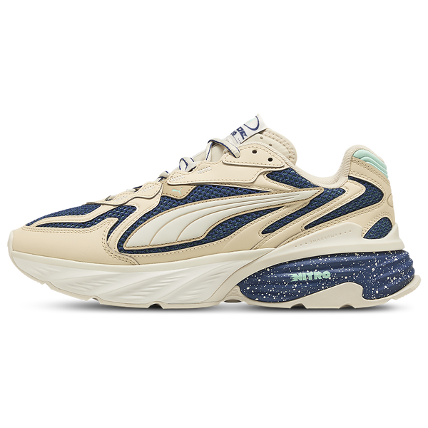 PUMA Fade Nitro Ls - Men's - Alpine Snow/Canvas/Blue Jewel - Image 2