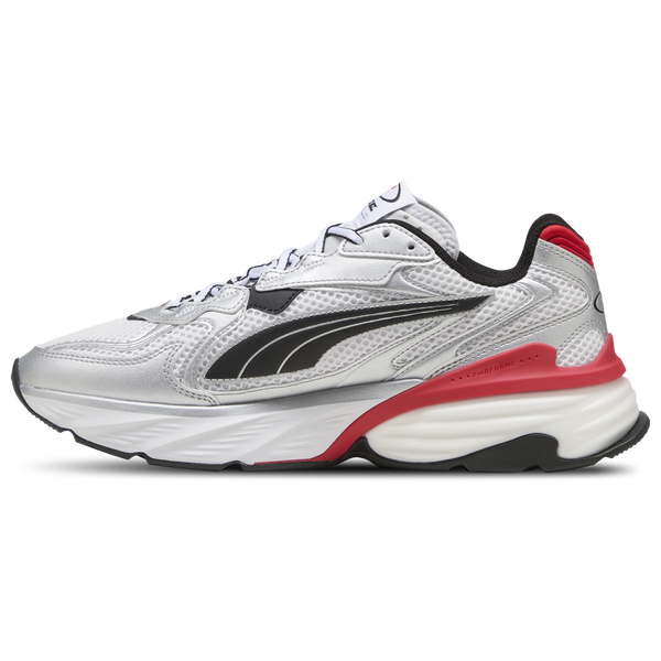 PUMA Fade Nitro Ls - Women's - Puma Silver/Puma White/For All Time Red - Image 2