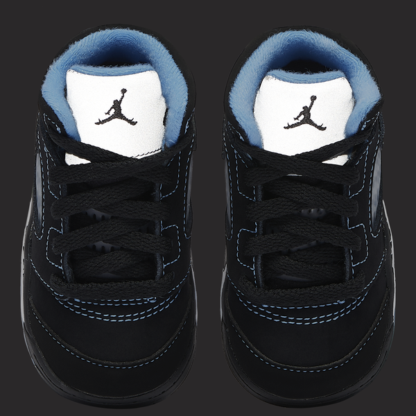Jordan Retro 5 - Boys' Toddler - Black/Blue - Image 6