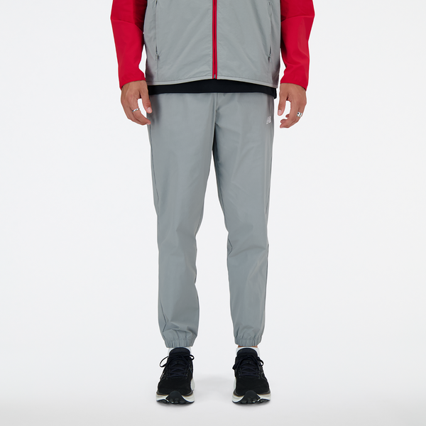 New Balance Athletics Stretch Woven Joggers - Men's - White/Grey