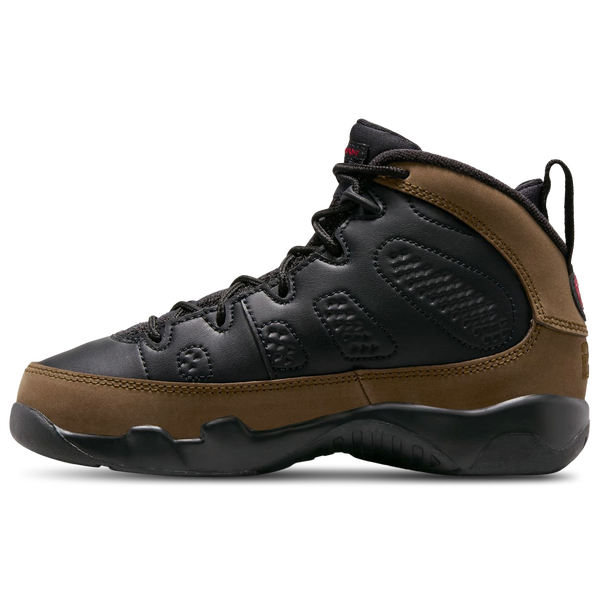 Jordan Retro 9 - Boys' Preschool - Black/True Red - Image 2