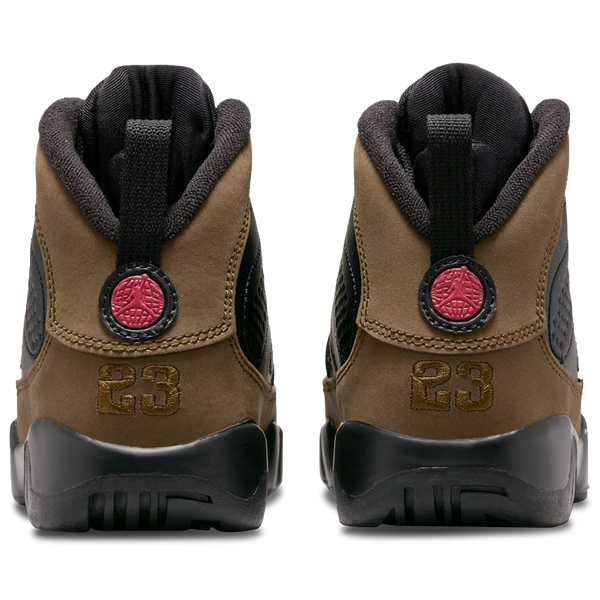 Jordan Retro 9 - Boys' Preschool - Black/True Red - Image 3