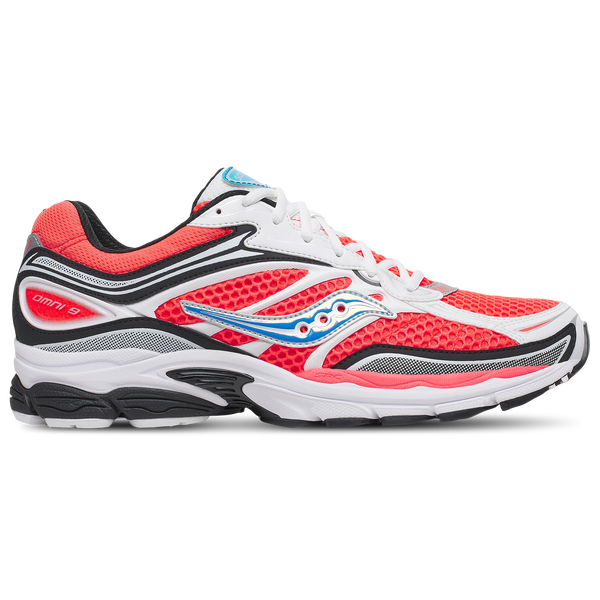 Saucony Progrid Omni 9 - Men's - White/Black/Viz Red