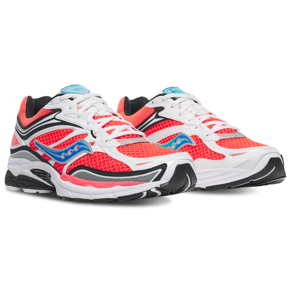 Saucony Progrid Omni 9 - Men's - White/Black/Viz Red - Image 6