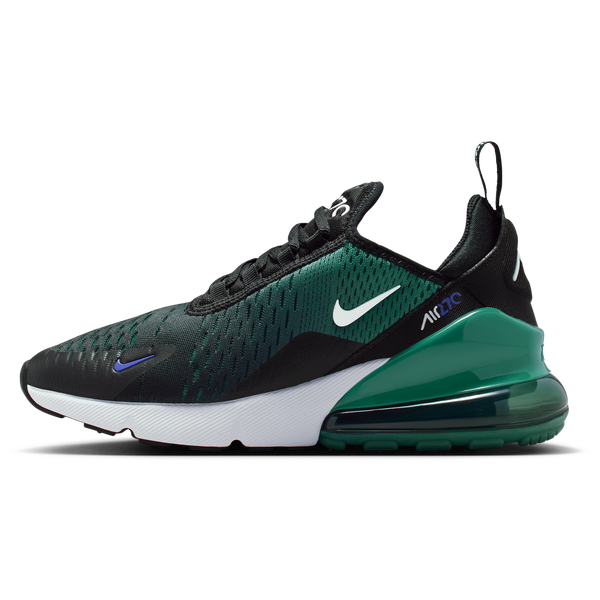 Nike Air Max 270 - Boys' Grade School - Black/White/Evergreen Aura - Image 2