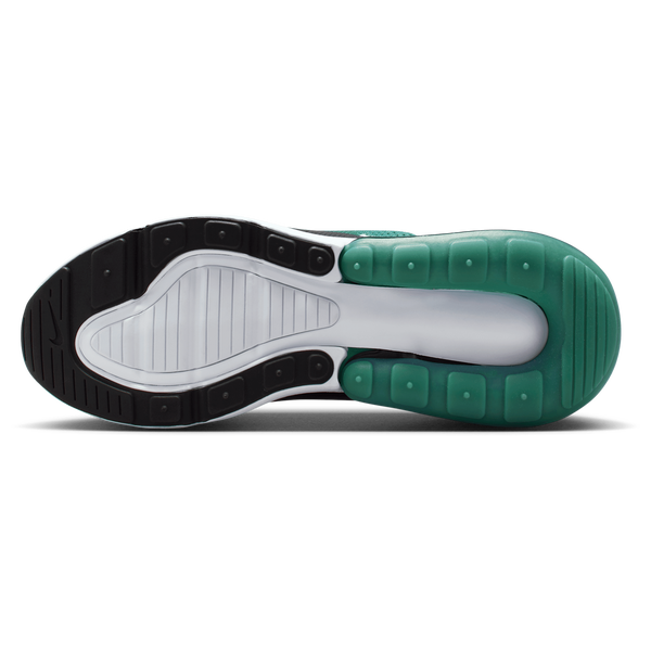Nike Air Max 270 - Boys' Grade School - Black/White/Evergreen Aura - Image 5