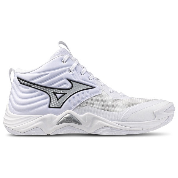 Mizuno Wave Momentum Elite Mid - Men's - White/Metallic Grey
