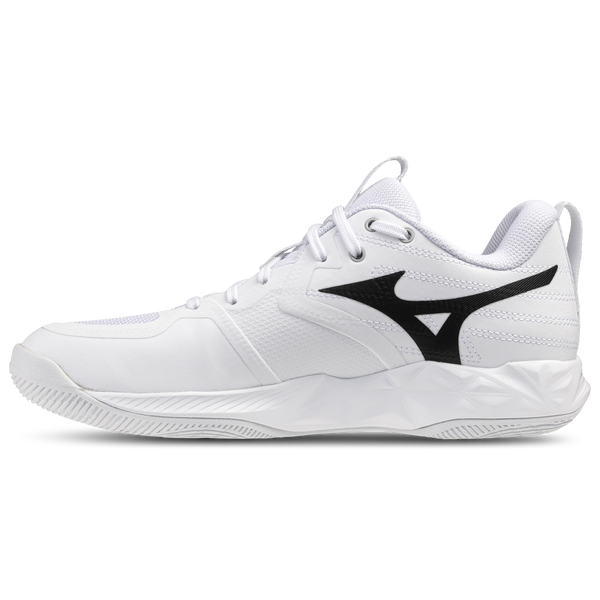 Mizuno Wave Momentum Pro - Women's - White/Black - Image 2