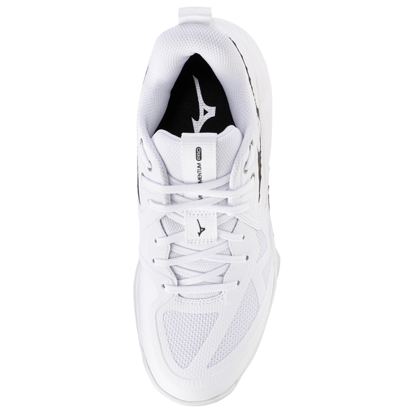 Mizuno Wave Momentum Pro - Women's - White/Black - Image 4