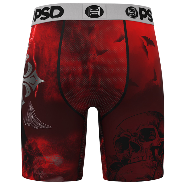 PSD Graphic Briefs - Men's - Black/Red/Silver - Image 2
