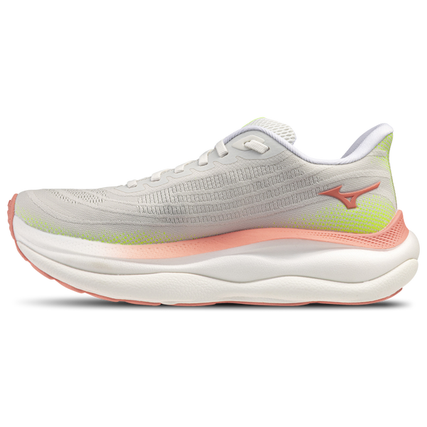 Mizuno Wave Sky 9 Wide - Women's - White/Orange - Image 2