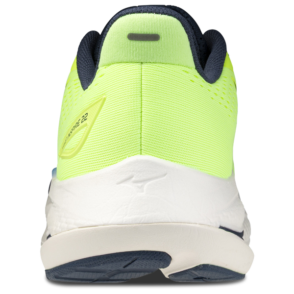 Mizuno Wave Inspire 22 - Men's - White/Green - Image 3