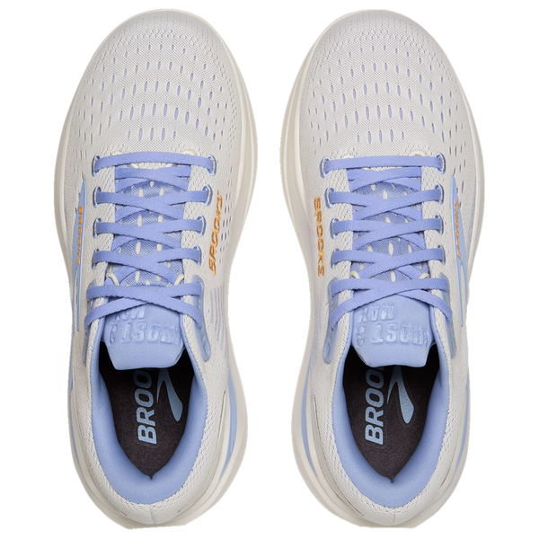 Brooks Ghost Max 3 - Women's - Coconut/Blue Heron/Orange - Image 4