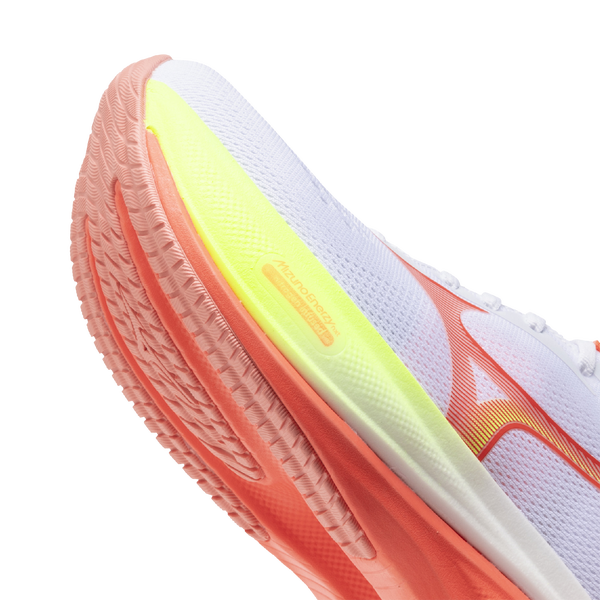 Mizuno Wave Rider 30 - Women's - White/Pink - Image 7