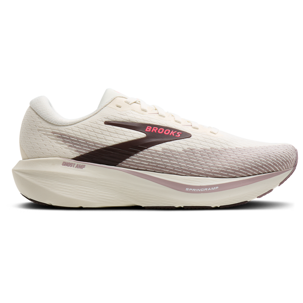 Brooks Ghost Amp - Women's - Arctic Wolf/Dove/Pink