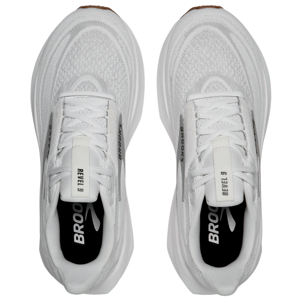 Brooks Revel 9 - Women's - White/Gray/Black - Image 4