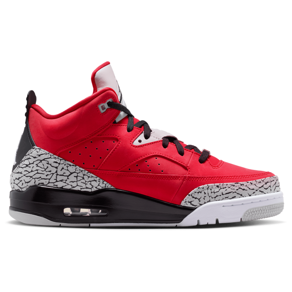 Jordan Son of Mars Low - Men's - Fire Red/Black/Grey Mist