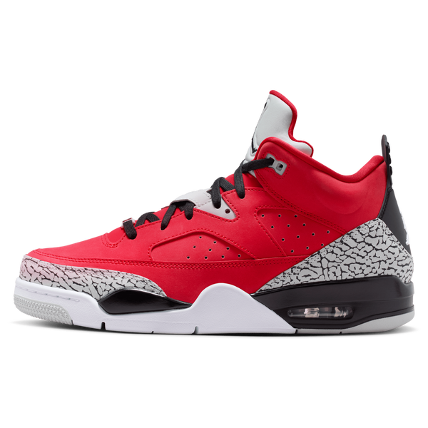 Jordan Son of Mars Low - Men's - Fire Red/Black/Grey Mist - Image 2