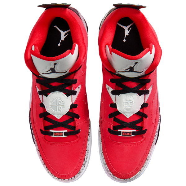 Jordan Son of Mars Low - Men's - Fire Red/Black/Grey Mist - Image 4