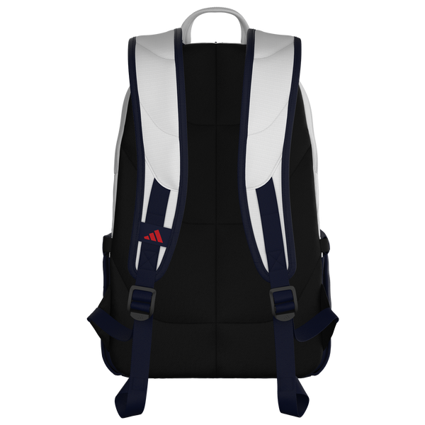 adidas Defender 5 Backpack - Adult - Ruby Red/White/Night Indigo Oure - Image 6