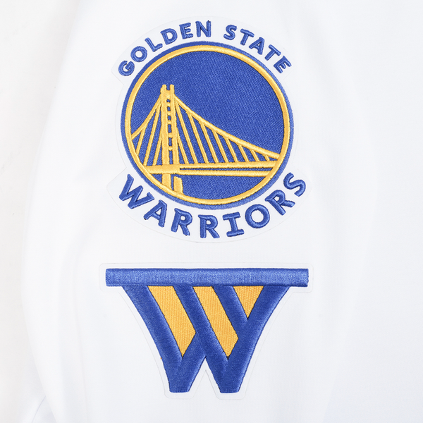 Pro Standard Warriors Pullover Hoodie - Men's - White - Image 6