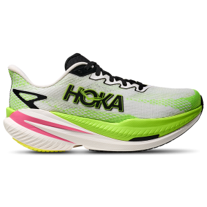 HOKA Mach X 3 - Women's - White/Green/Pink