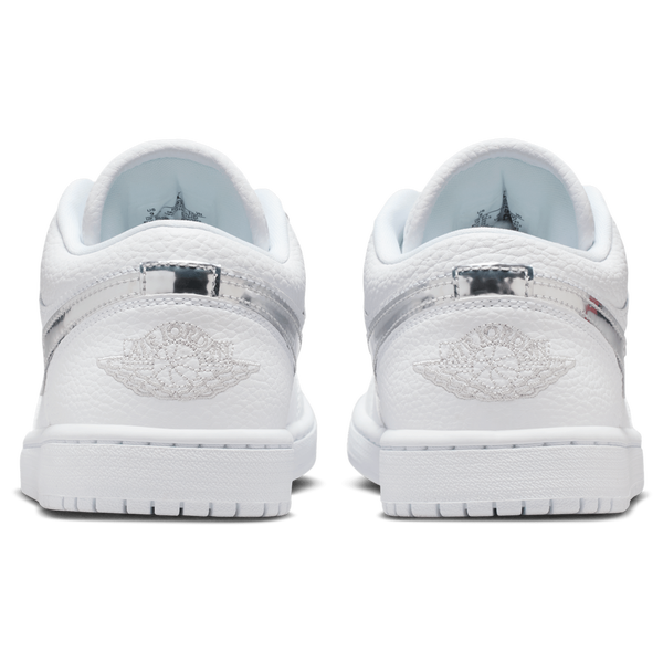 Jordan Air Jordan 1 Low SE - Women's - White/Silver - Image 3