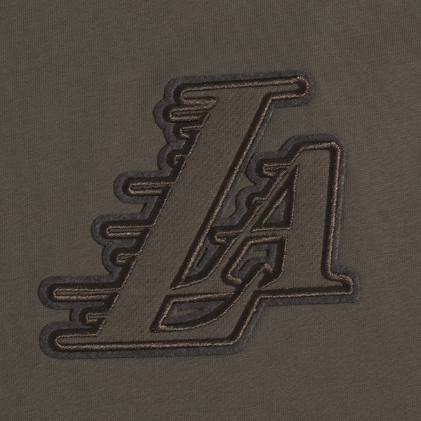 Pro Standard Lakers BP T-Shirt - Men's - Dark Taupe - Image 5