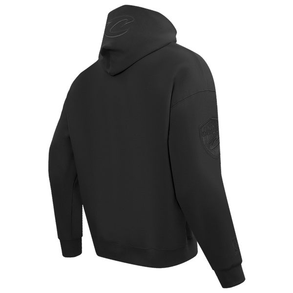 Pro Standard CAVALIERS NEUTRAL DROP SHOULDER FLC PO HOODIE - Men's - Black - Image 4