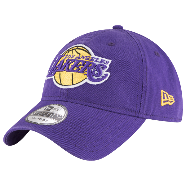 New Era Lakers Core Classic 2.0 9TWENTY Adjustable Hat - Men's - Yellow/Purple