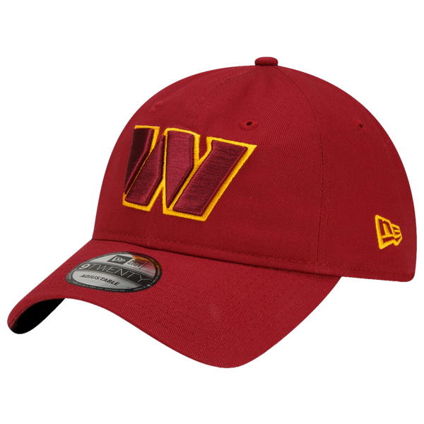 New Era Commanders Core Classic 2.0 9Twenty Cap - Men's - Burgundy/Burgundy
