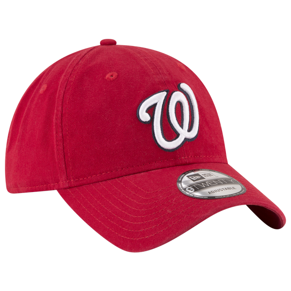 New Era Nationals Game Cap - Men's - White/Red - Image 3