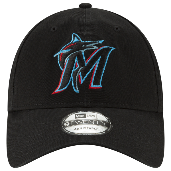 New Era Marlins 2029 Game Cap - Men's - Black/Red/Blue - Image 2