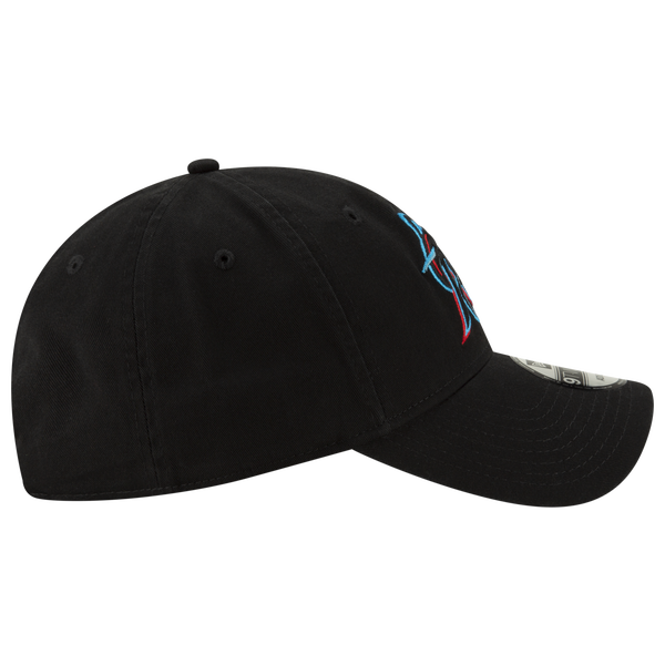 New Era Marlins 2029 Game Cap - Men's - Black/Red/Blue - Image 4