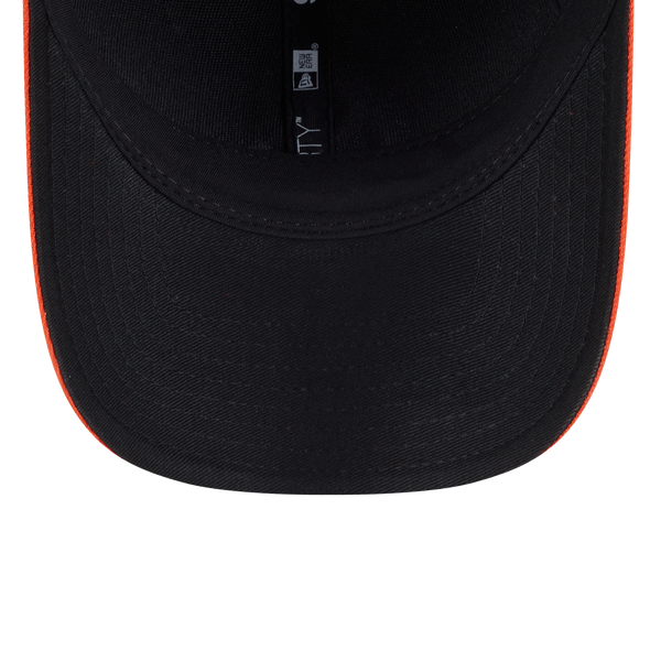 New Era Orioles Player Replica 9FORTY Cap - Men's - Black/Orange - Image 7