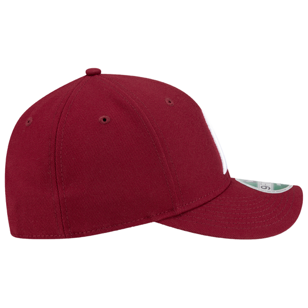 New Era Phillies Cooperstown Player Replica 9FORTY Cap - Men's - Maroon/White - Image 5