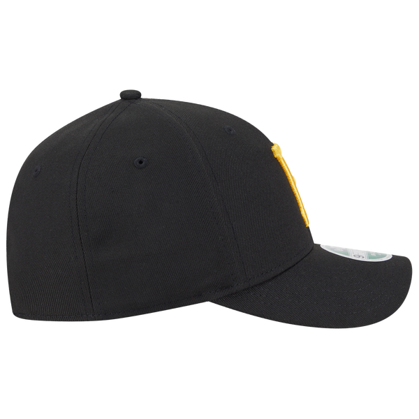 New Era Pirates Player Replica 9FORTY Cap - Men's - Black/Yellow - Image 5