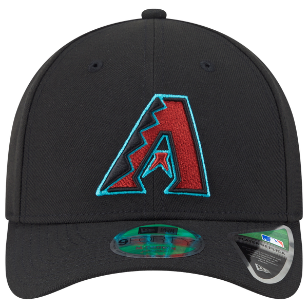 New Era Diamondbacks Player Replica 9FORTY Cap - Men's - Multi/Black - Image 2
