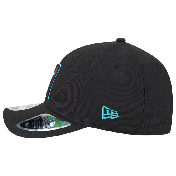 New Era Diamondbacks Player Replica 9FORTY Cap - Men's - Multi/Black - Image 4